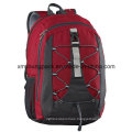 Moda rojo 30 litros versátil mochila bolsa de viaje